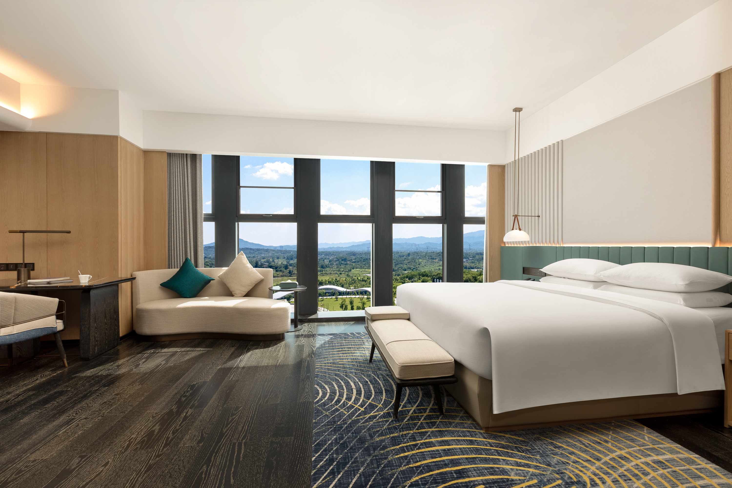 Guest room at the Wyndham Chongqing Changshou Hi-tech in Chong Qing, Other than US/Canada