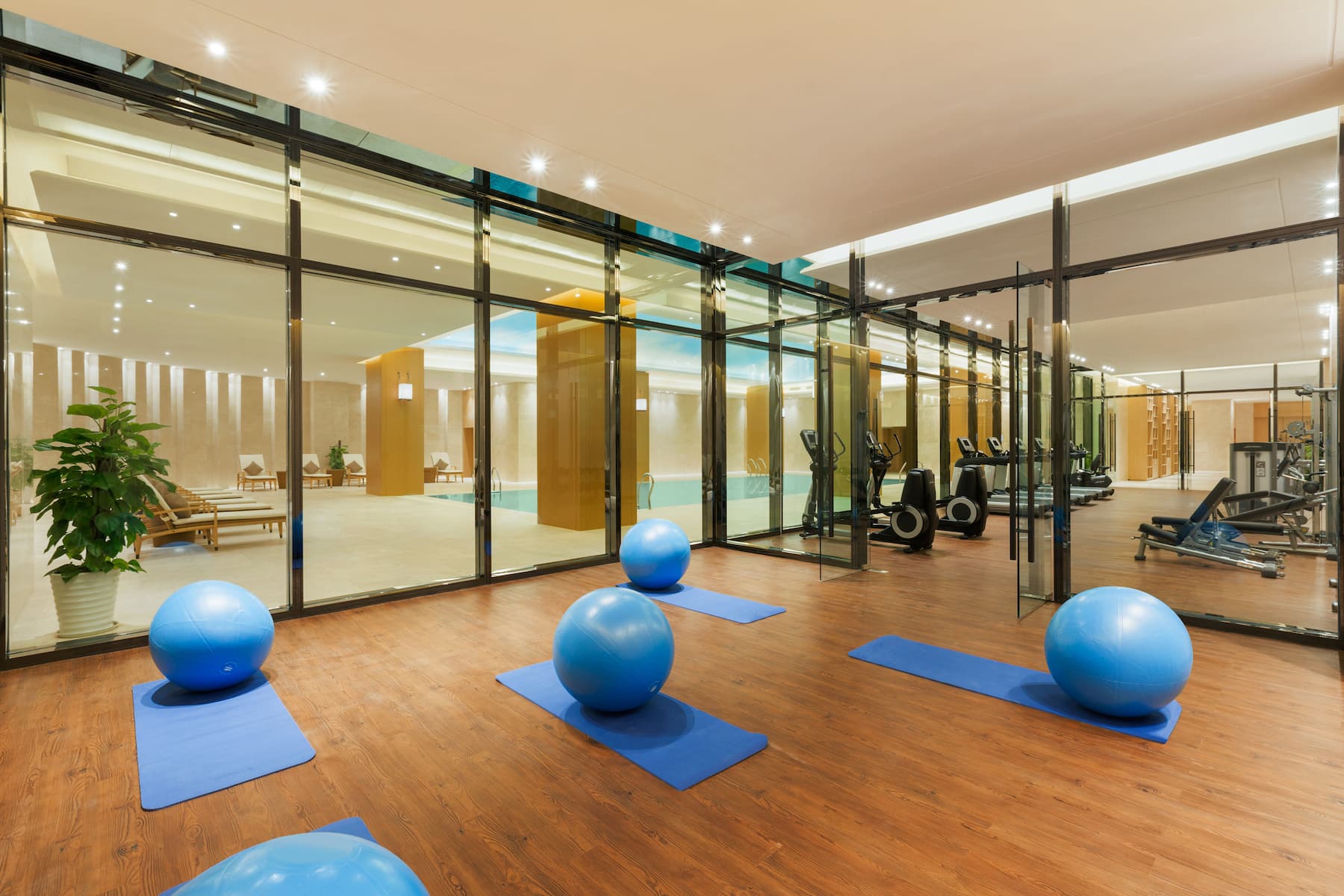 Health club at Wyndham Chongqing Yuelai in Chongqing, Other than US/Canada
