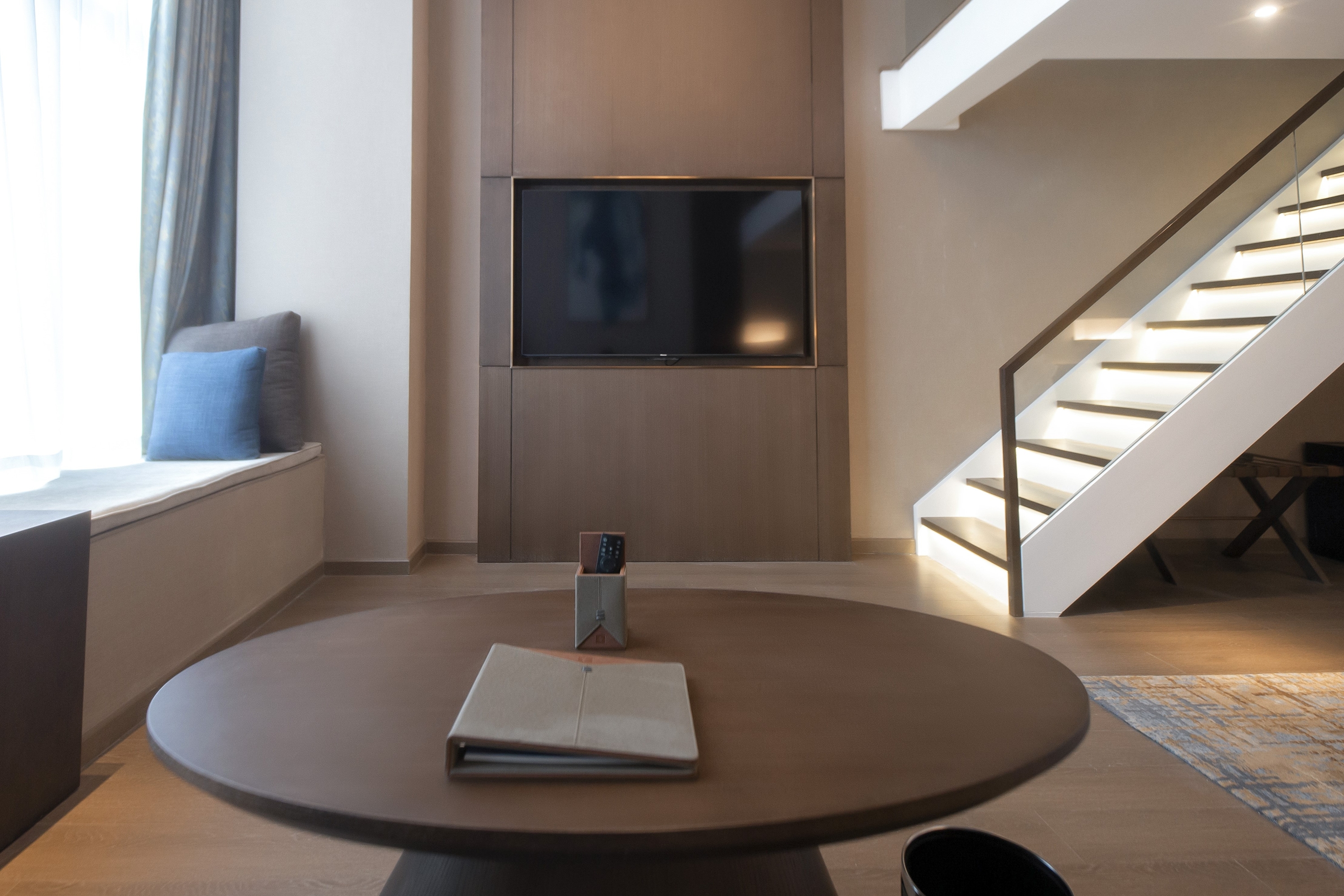 Guest room at the Wyndham Dalian Jinpu in Dalian, Other than US/Canada