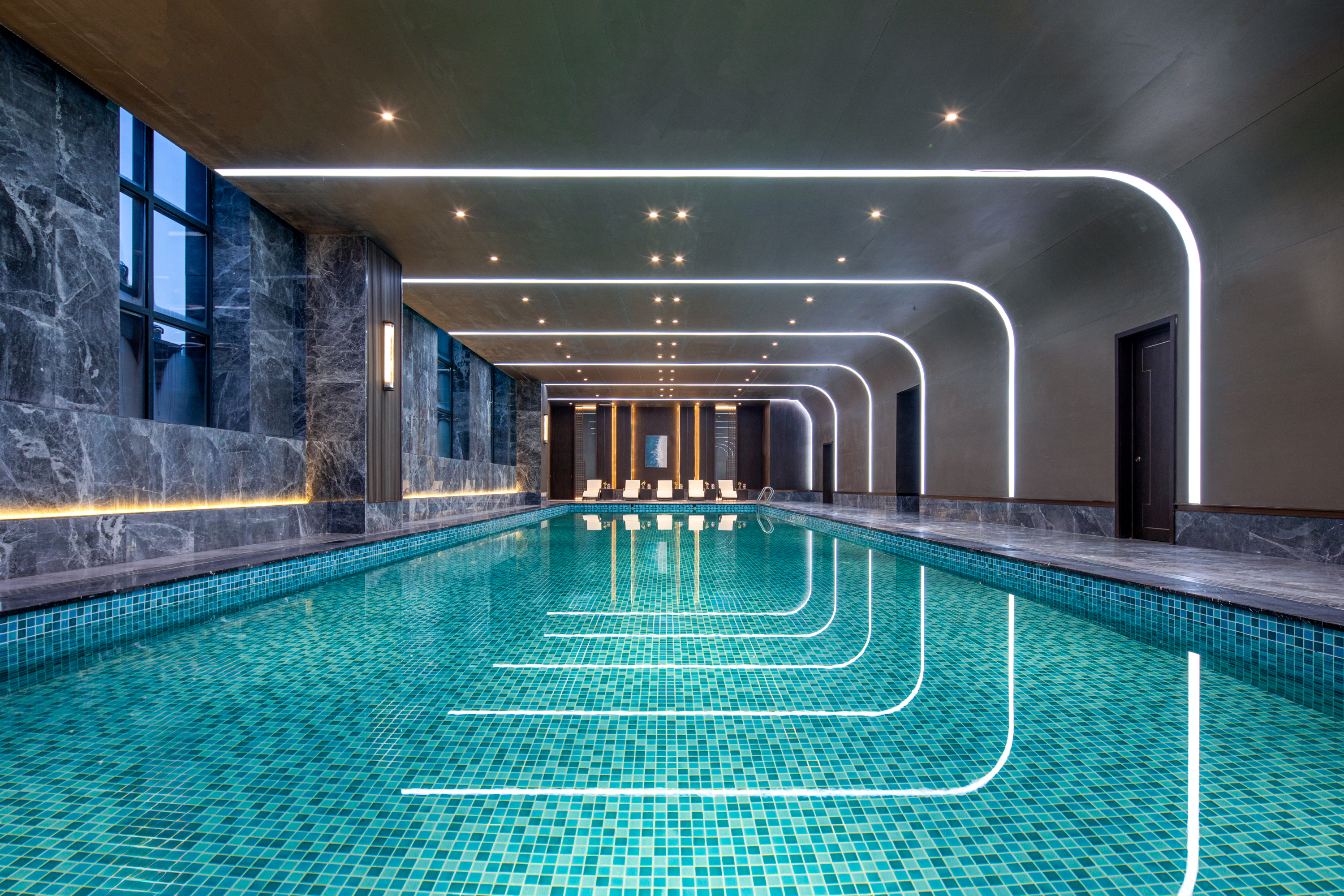 Pool at the Wyndham Dalian Jinpu in Dalian, Other than US/Canada