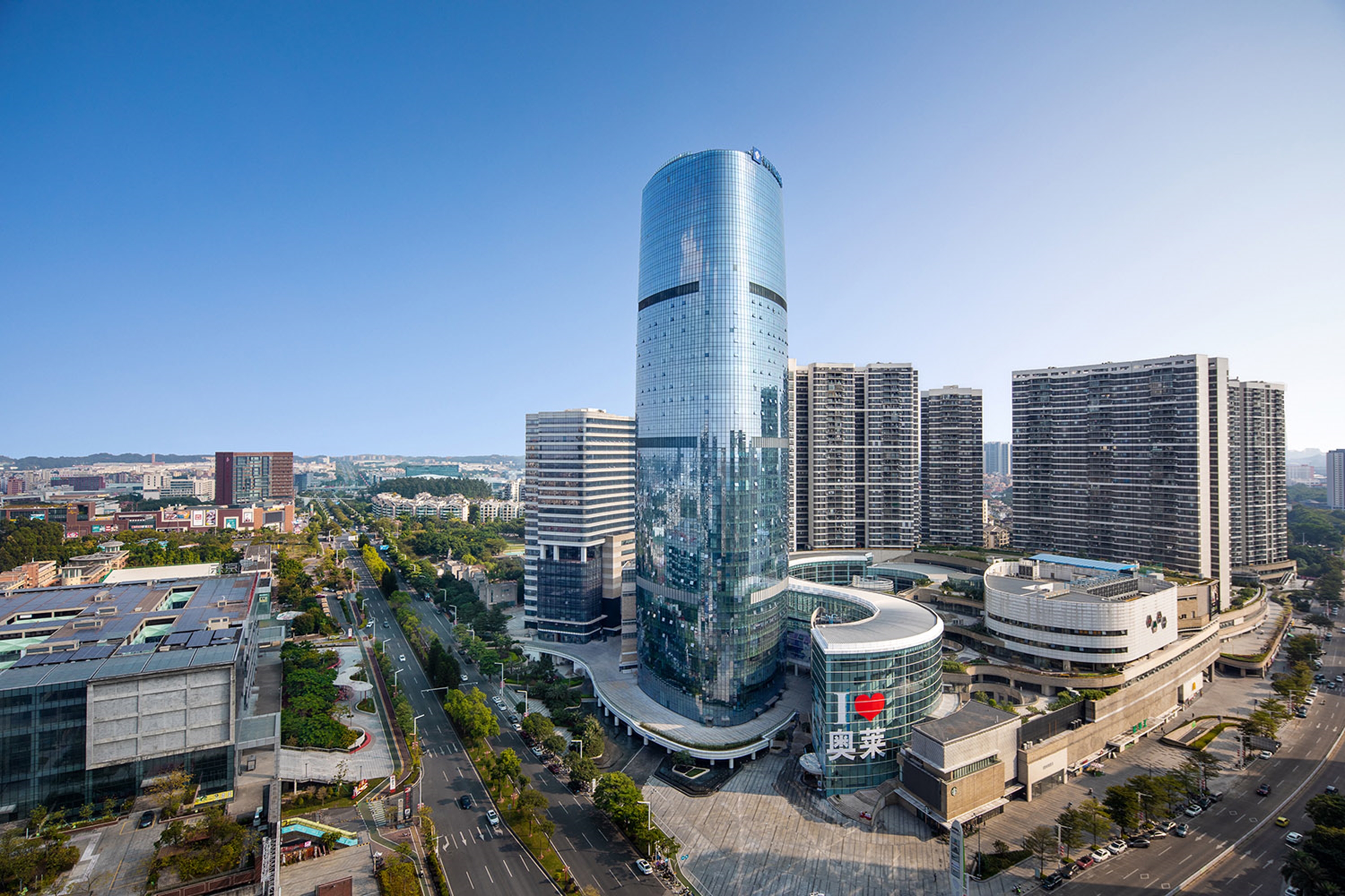 Exterior of Wyndham Foshan Nanhai hotel in Foshan, Other than US/Canada
