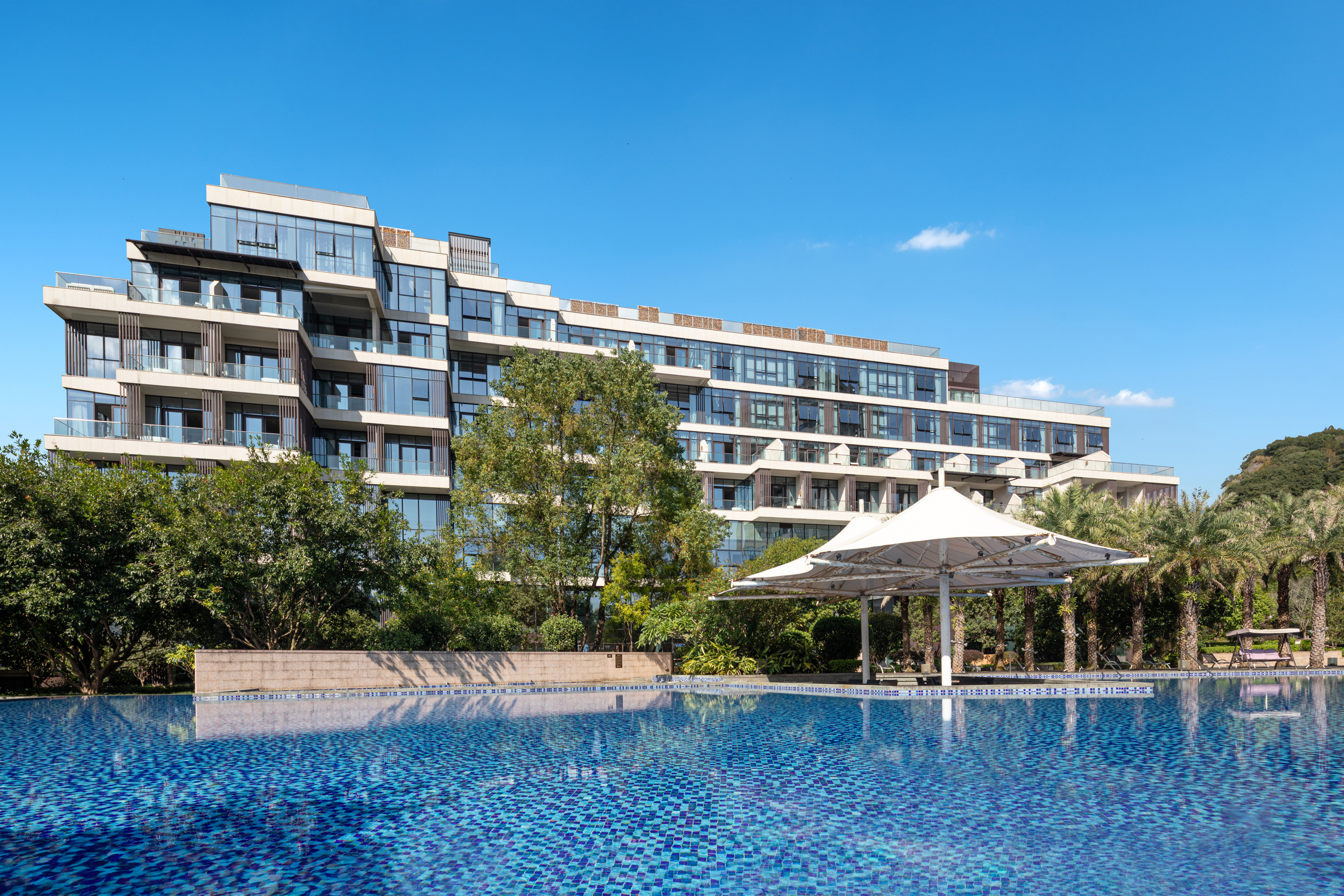 Exterior of Wyndham Fuzhou Guian hotel in Fuzhou, Other than US/Canada