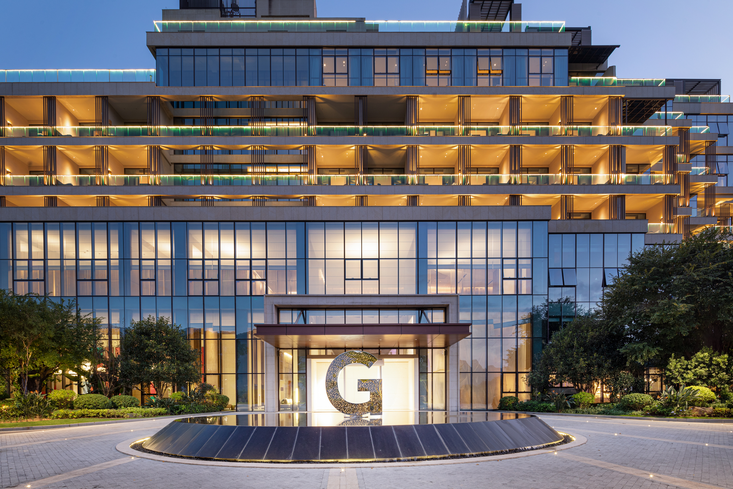 Exterior of Wyndham Fuzhou Guian hotel in Fuzhou, Other than US/Canada