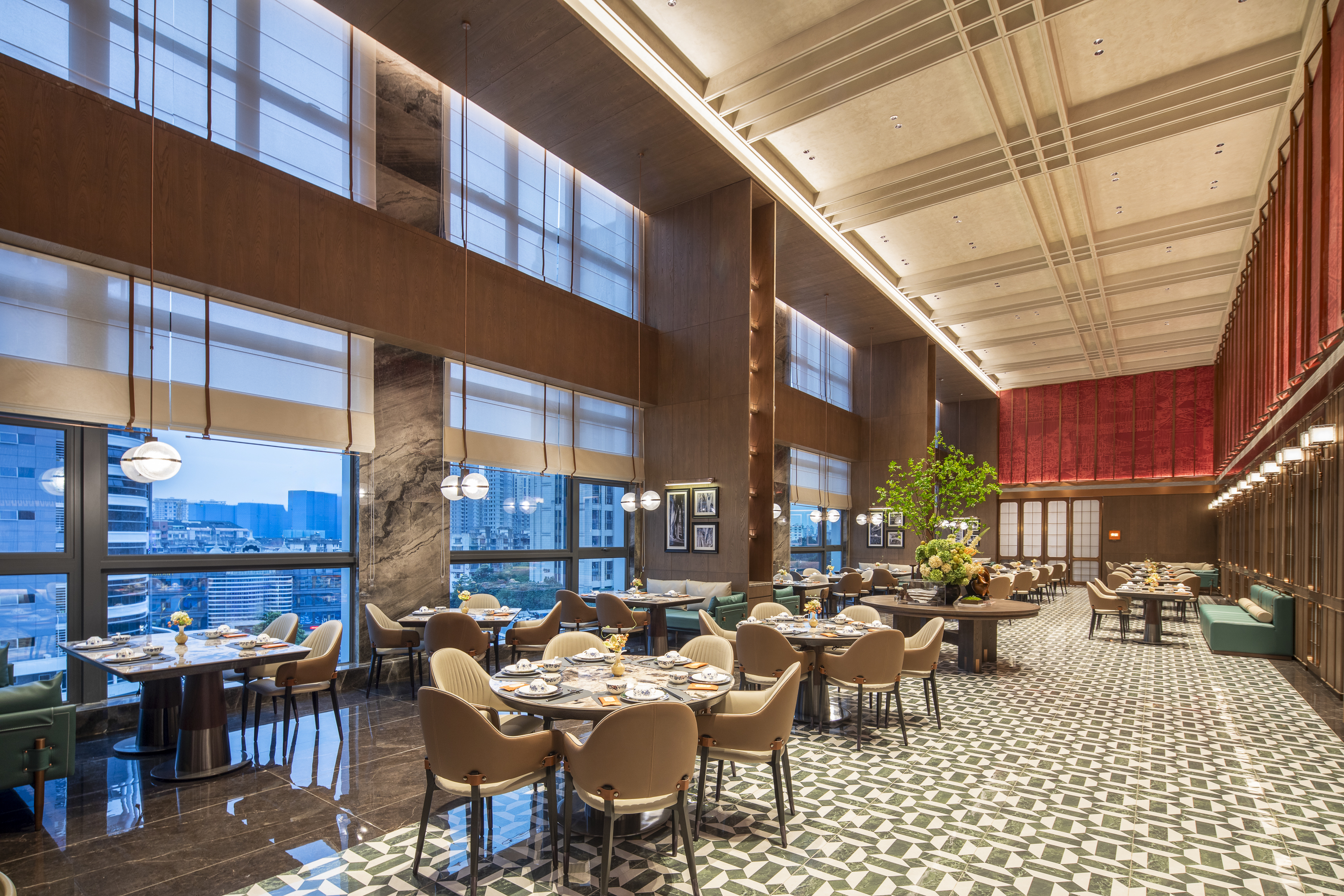 Wyndham Fuzhou Gulou restaurant main dining in Fuzhou, Other than US/Canada