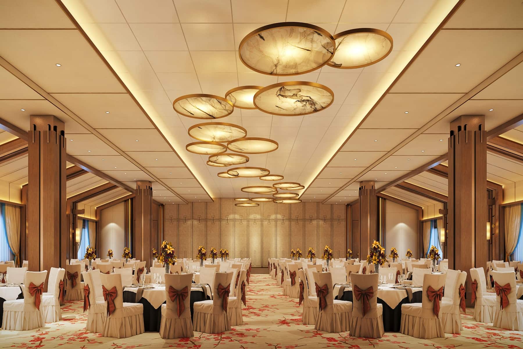 Wyndham Guilin Pingle ballroom in Guilin, Other than US/Canada
