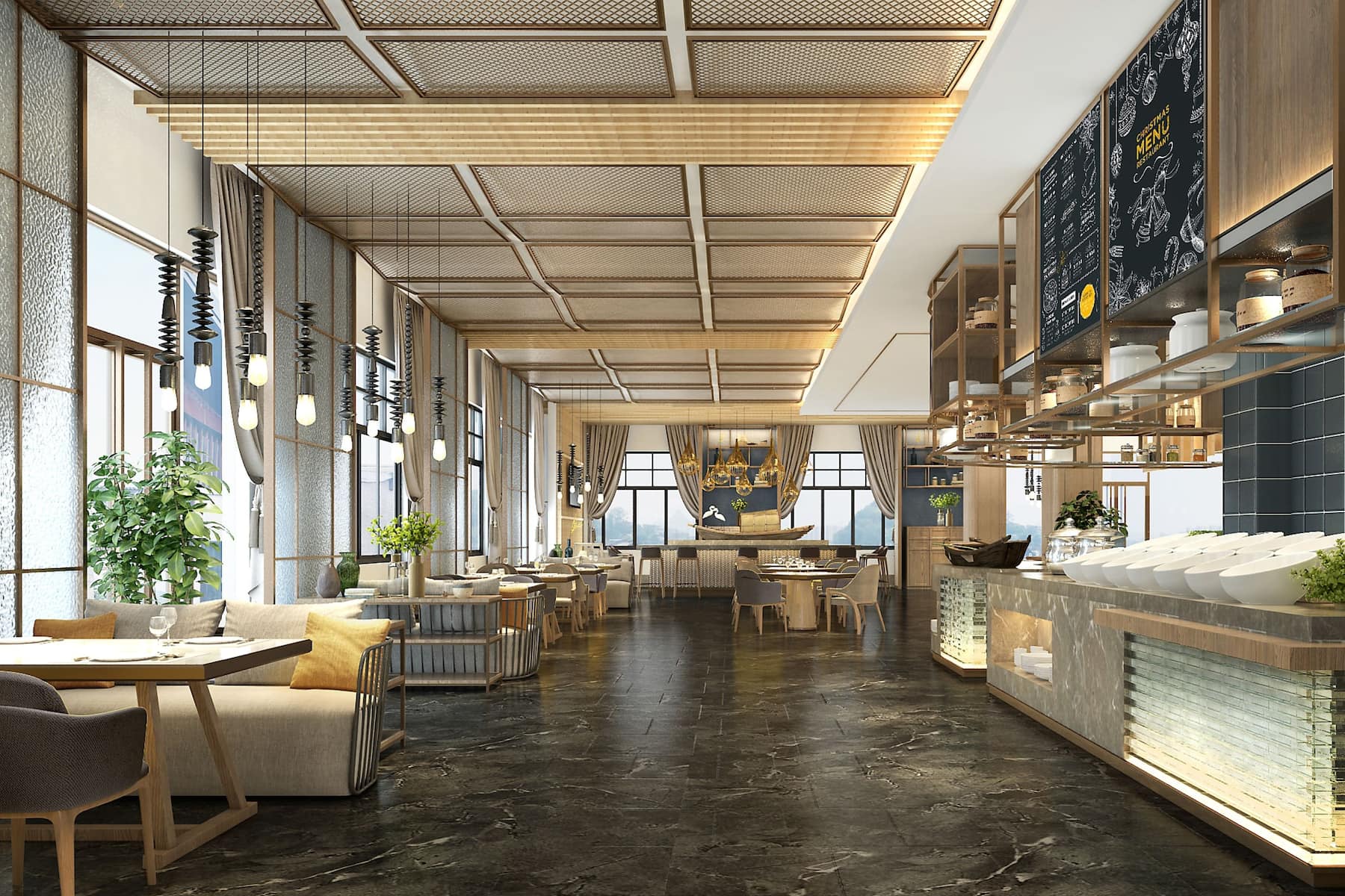 Wyndham Guilin Pingle restaurant in Guilin, Other than US/Canada