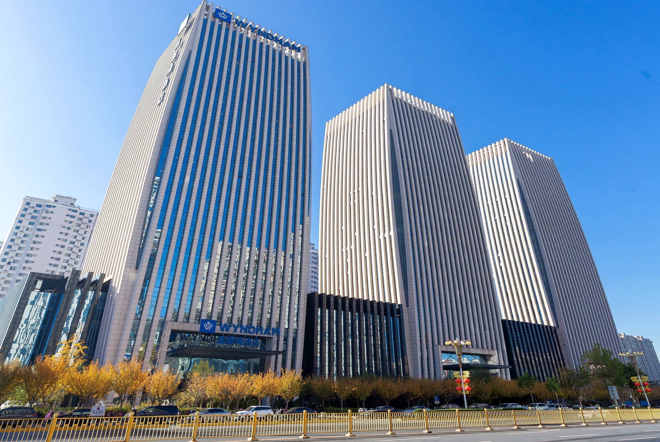 Exterior of Wyndham Handan Congtai hotel in Handan, Other than US/Canada