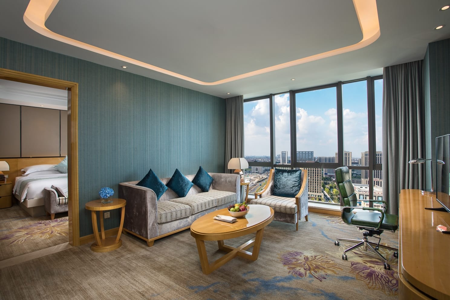 Guest room feature at the Wyndham HangZhou East in Hangzhou, Other than US/Canada