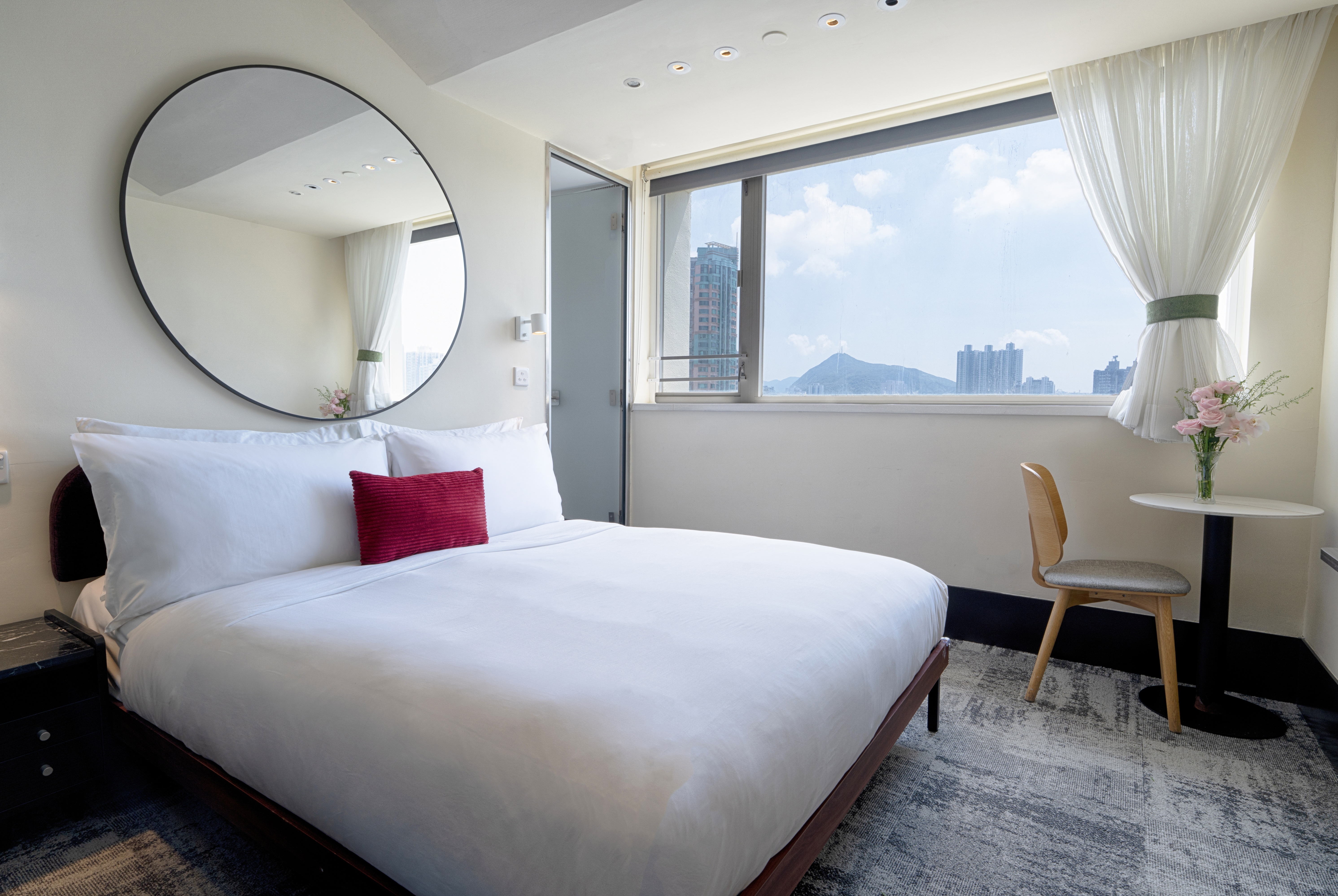 Guest room at the The Aberdeen by Ovolo, a Wyndham Hotel in Hong Kong, Other than US/Canada