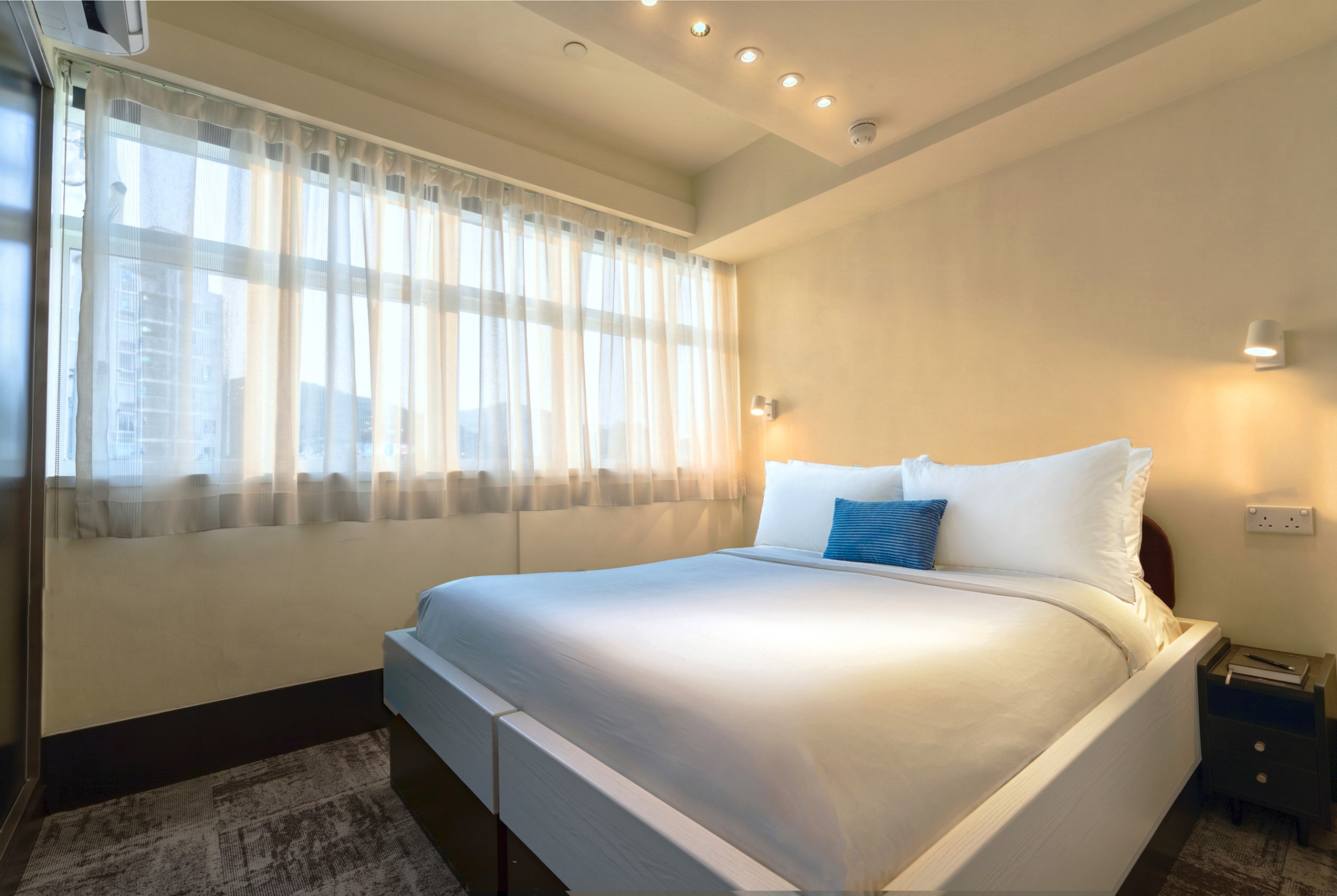 Guest room at the The Aberdeen by Ovolo, a Wyndham Hotel in Hong Kong, Other than US/Canada