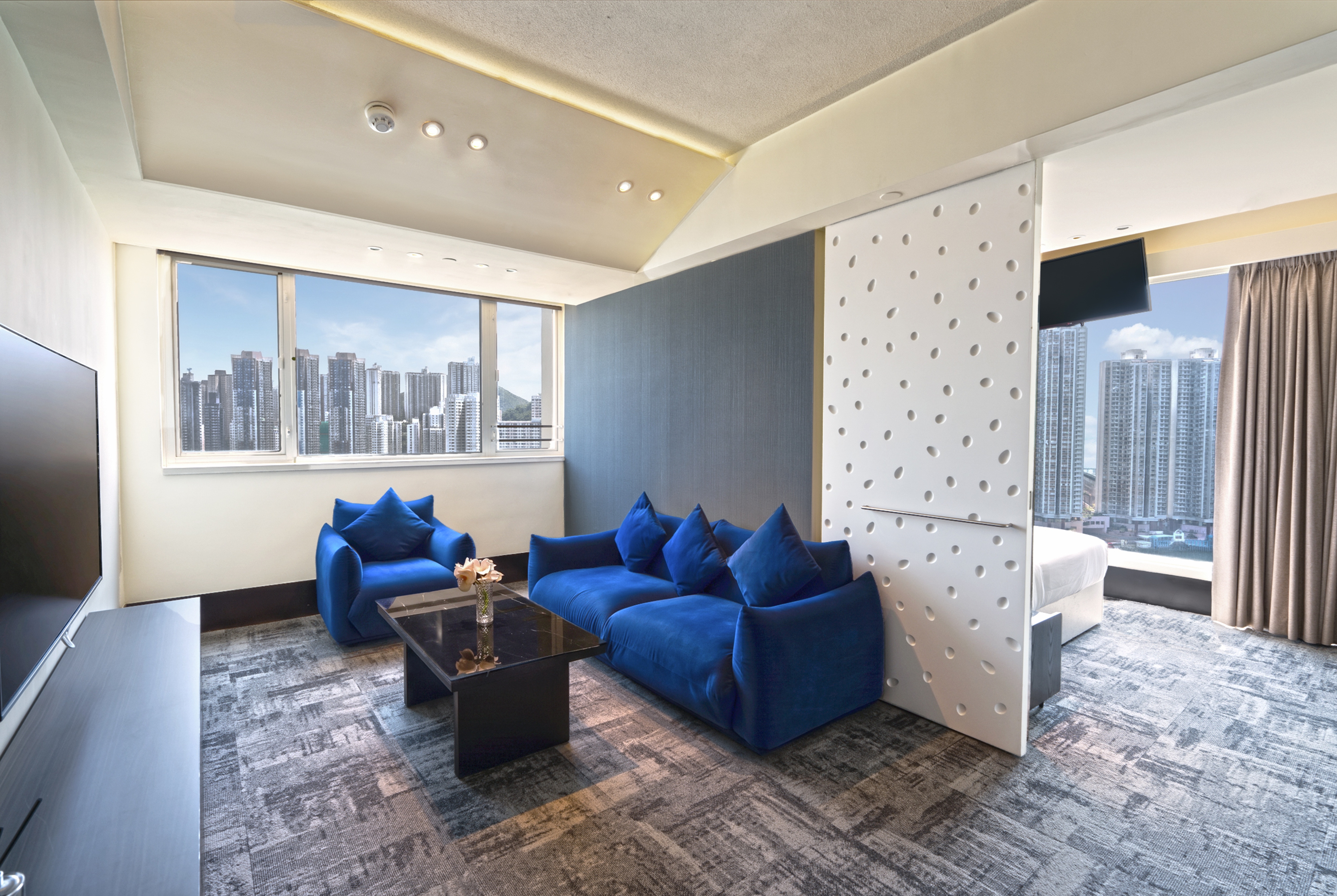 Guest room at the The Aberdeen by Ovolo, a Wyndham Hotel in Hong Kong, Other than US/Canada