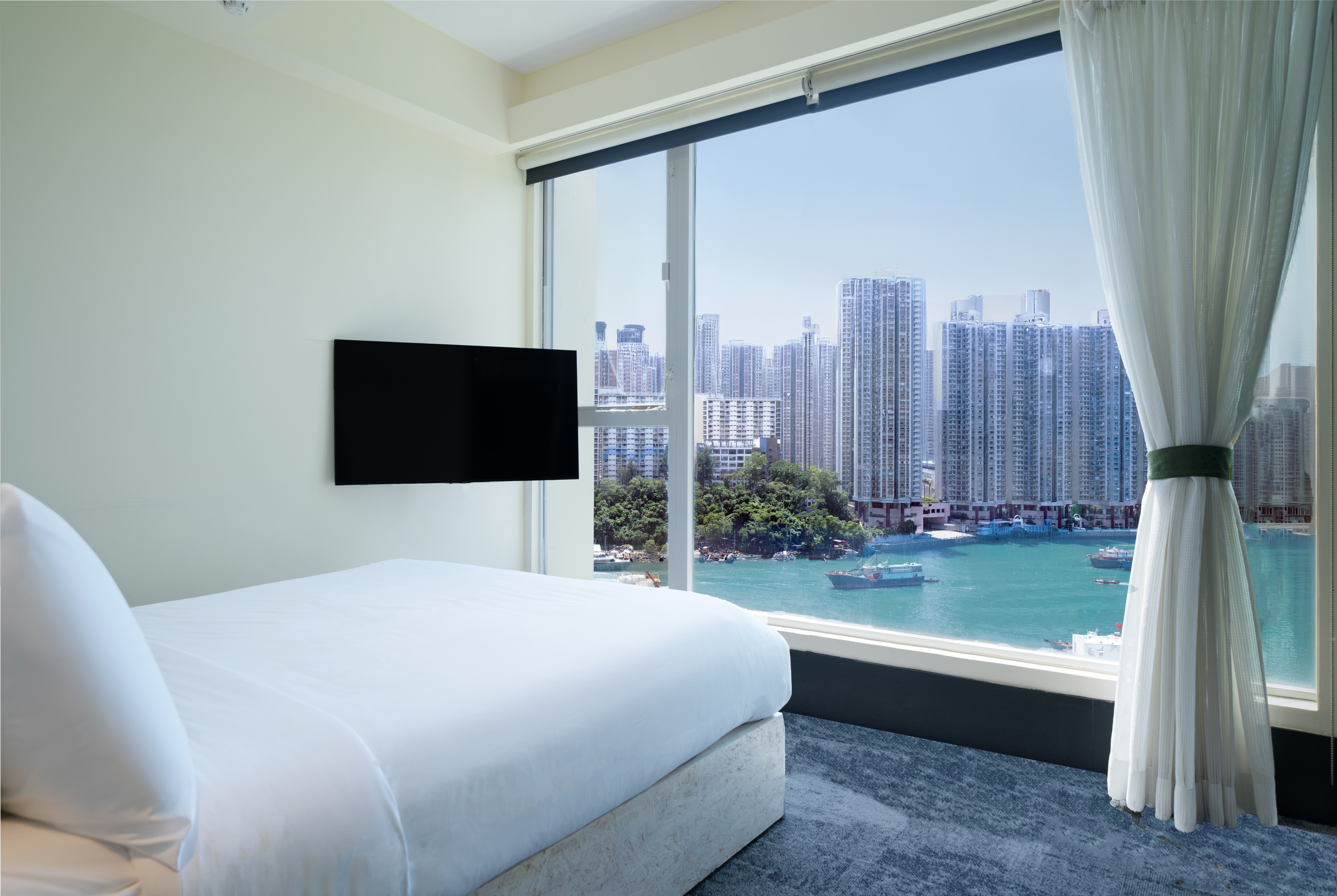 Guest room at the The Aberdeen by Ovolo, a Wyndham Hotel in Hong Kong, Other than US/Canada