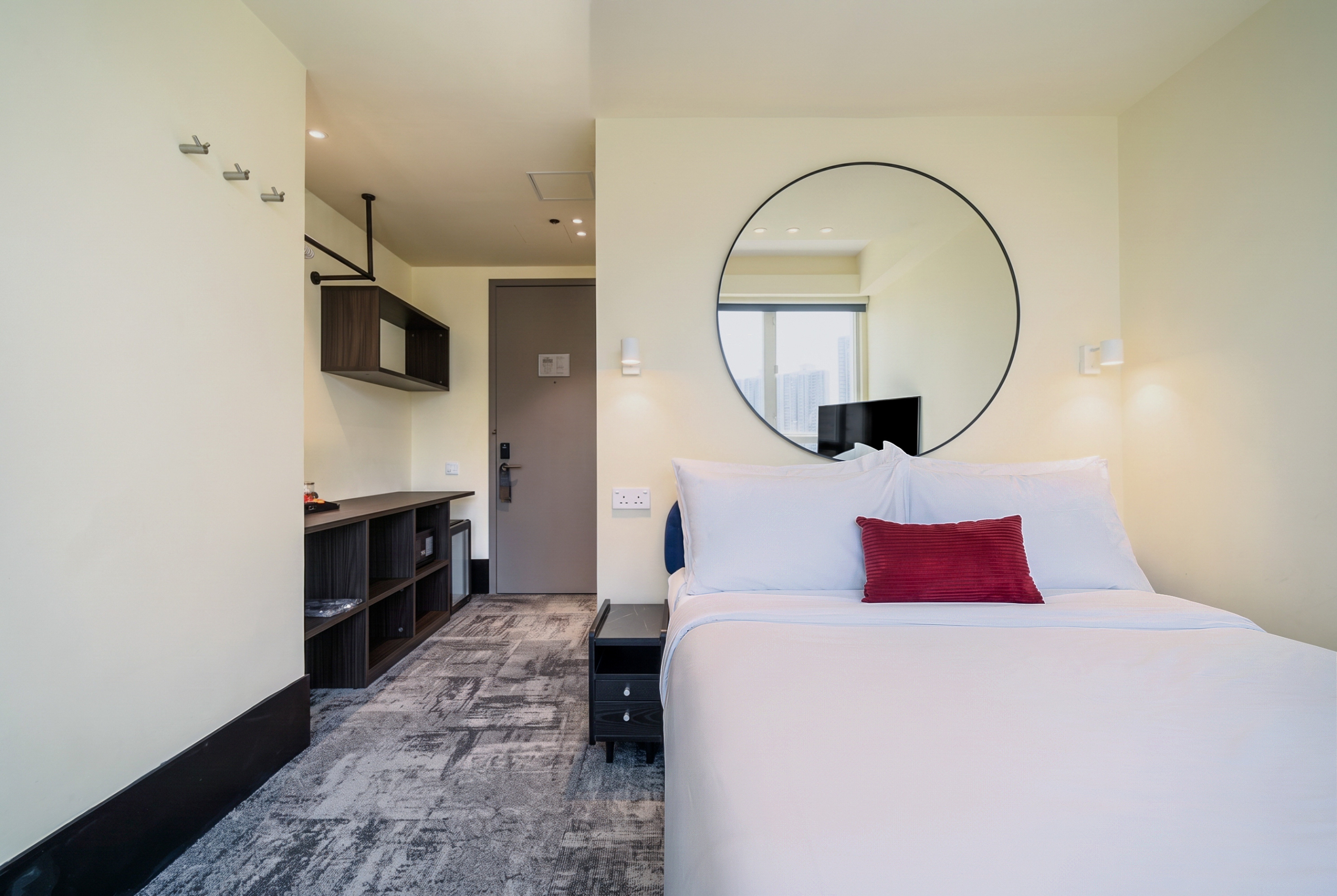 Guest room at the The Aberdeen by Ovolo, a Wyndham Hotel in Hong Kong, Other than US/Canada