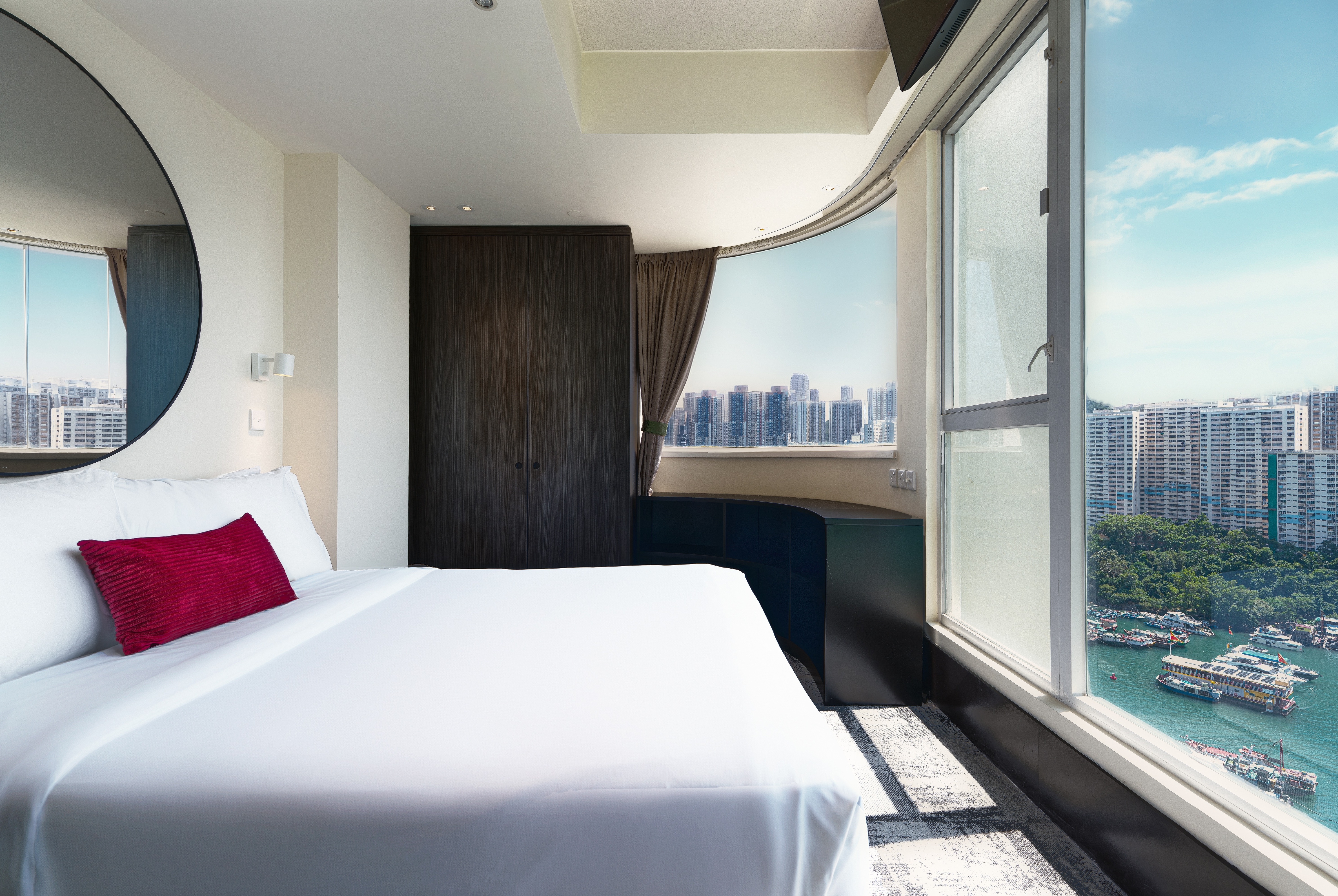 Guest room at the The Aberdeen by Ovolo, a Wyndham Hotel in Hong Kong, Other than US/Canada