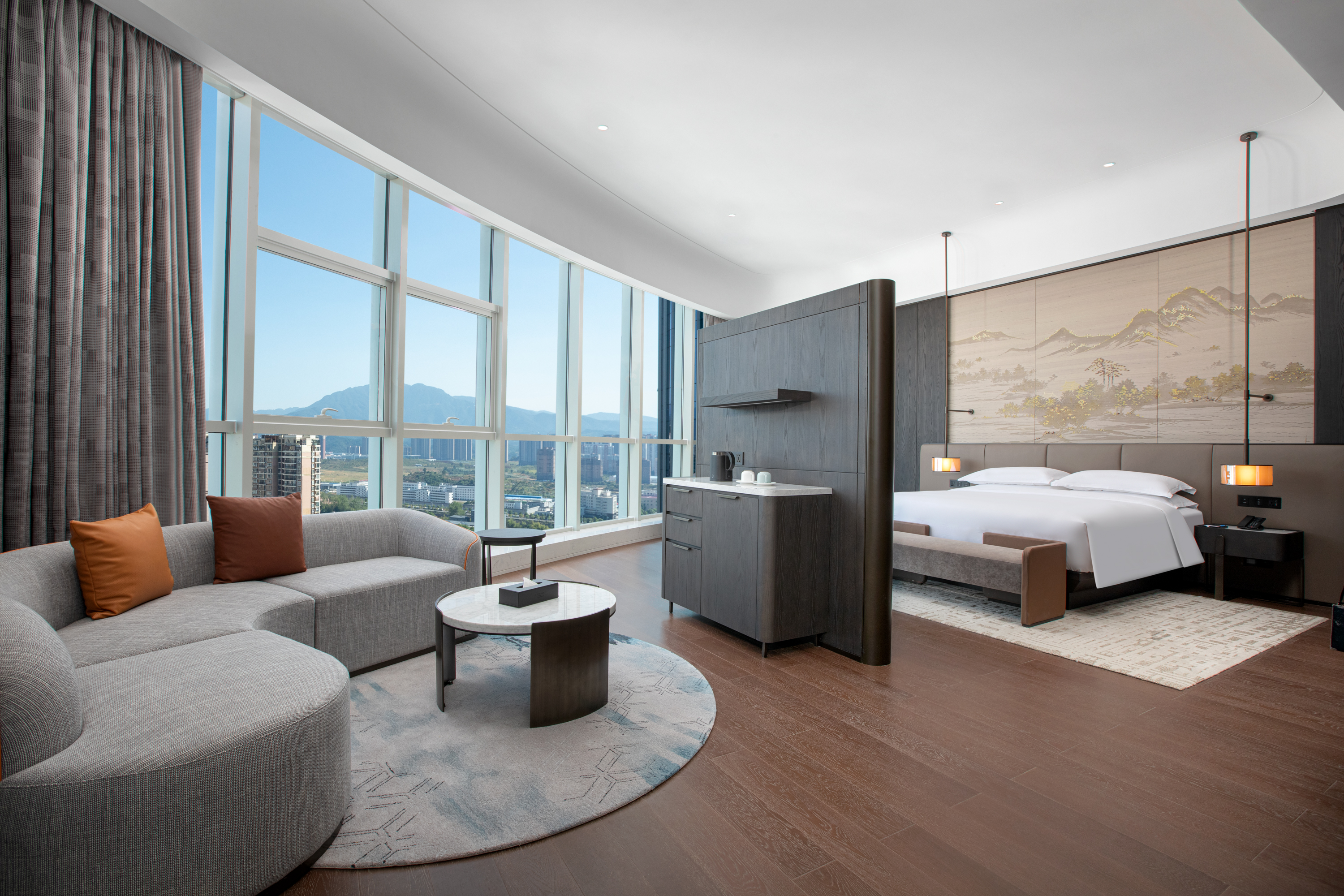 Guest room at the Wyndham Huaihua South in Huaihua, Other than US/Canada