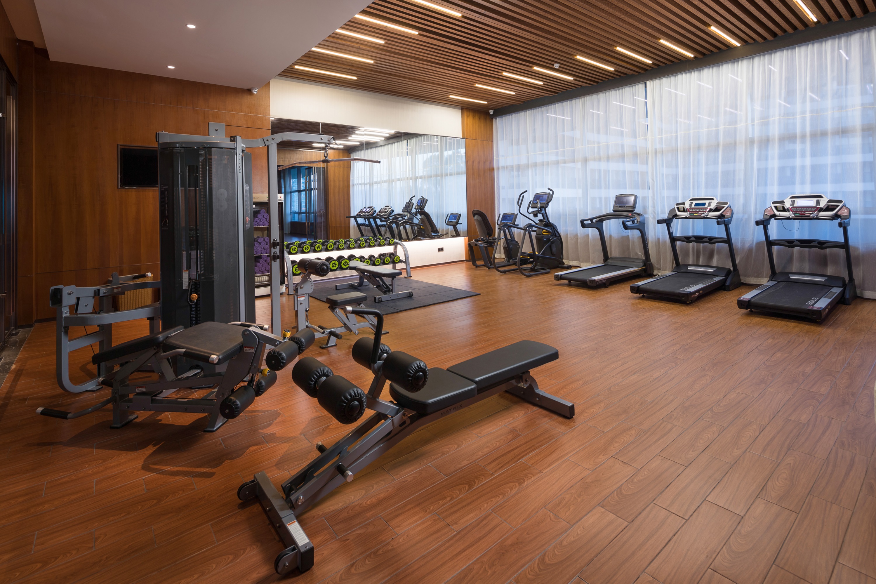 Fitness room at Wyndham Nankunshan in Huizhou, Other than US/Canada