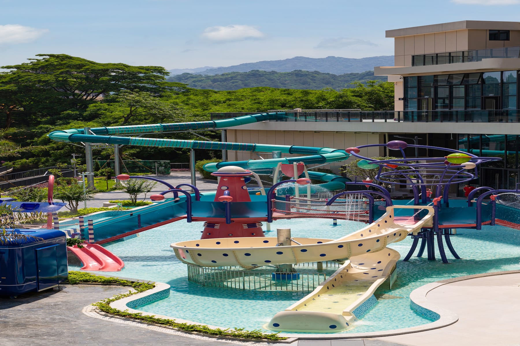 Waterslide at the Wyndham Nankunshan in Huizhou, Other than US/Canada