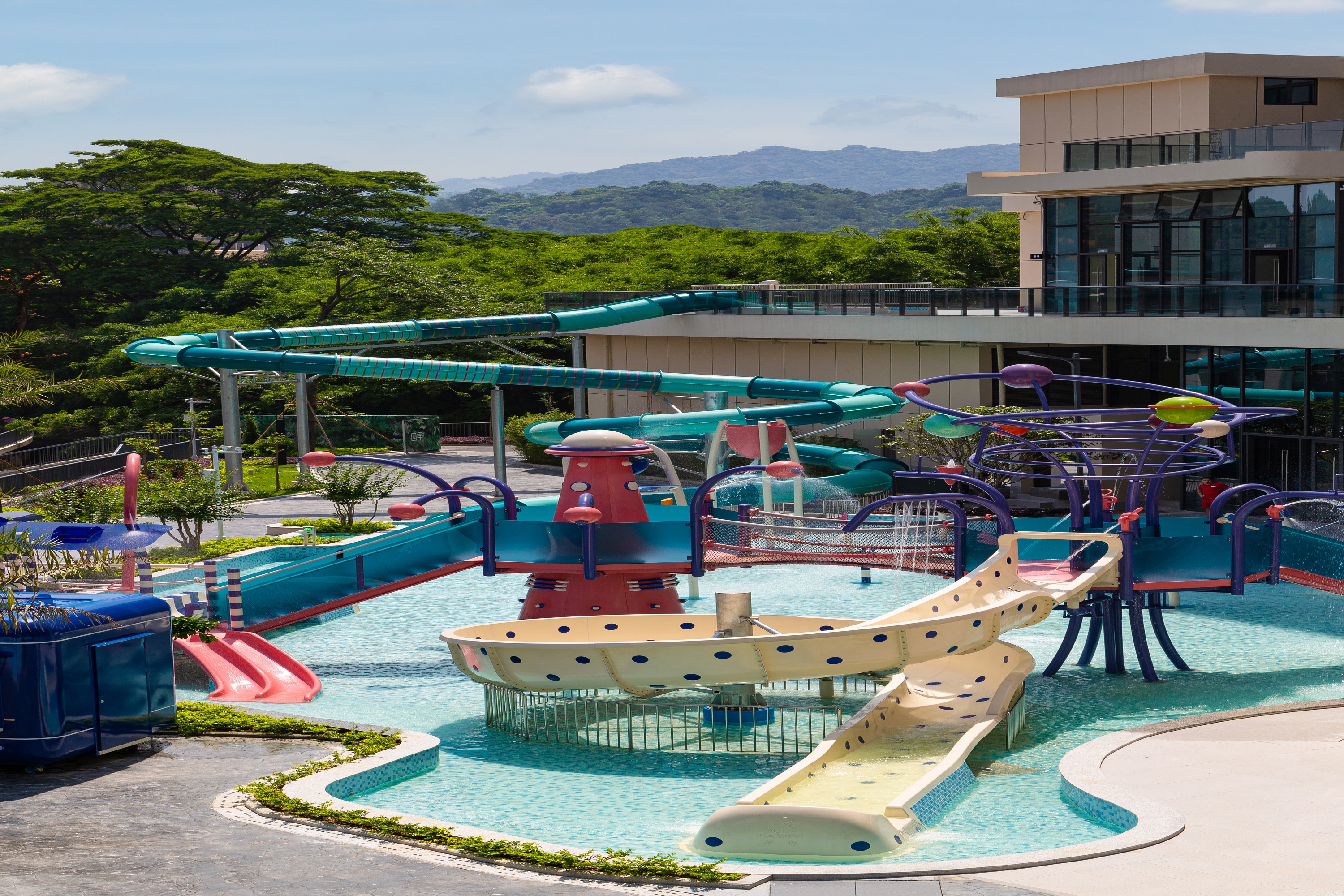 Waterslide at the Wyndham Nankunshan in Huizhou, Other than US/Canada