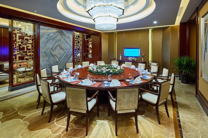 Wyndham Jingzhou restaurant private dining area in Jingzhou, Other than US/Canada