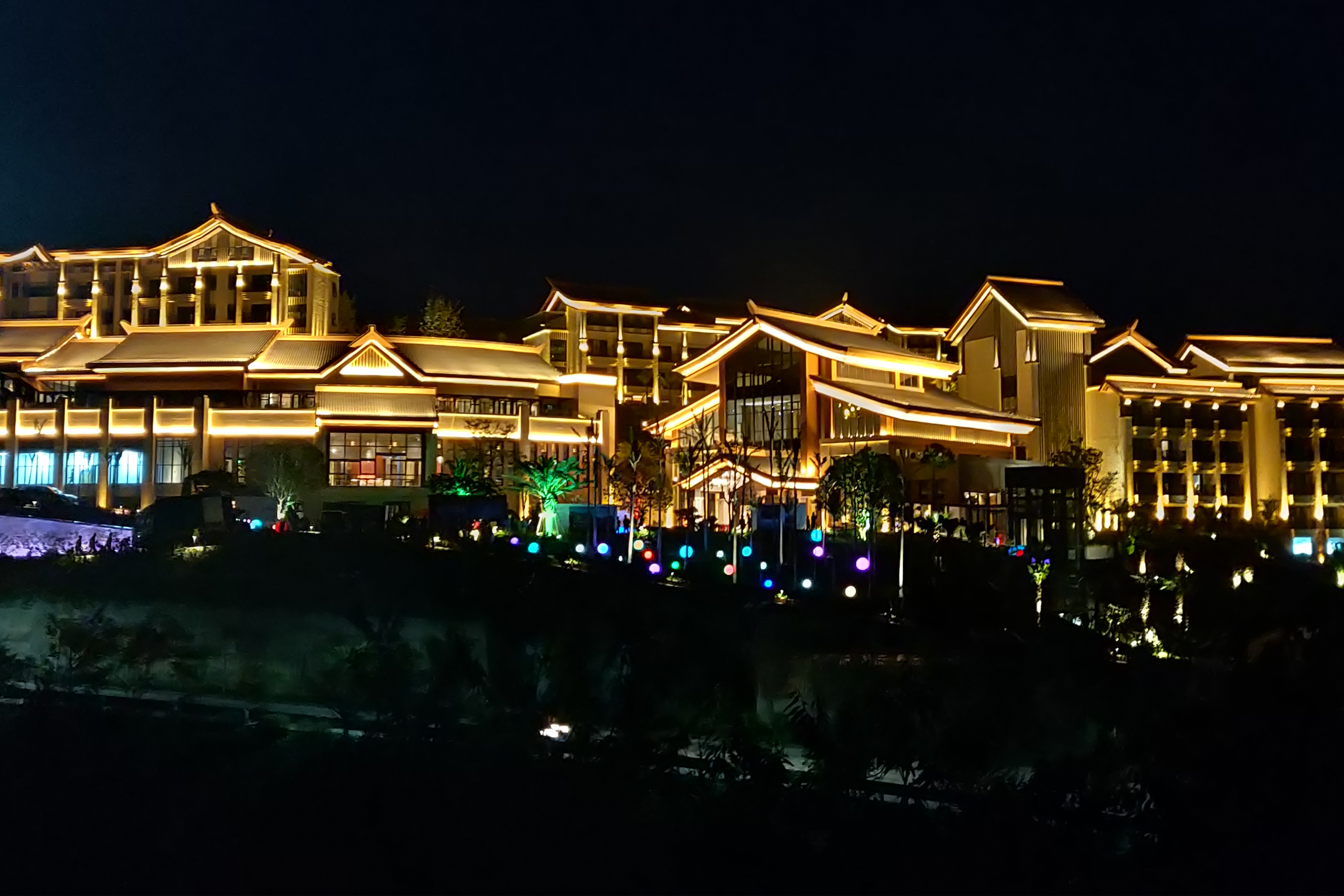 Exterior of Wyndham Fengqing Resort hotel in Lincang, Other than US/Canada