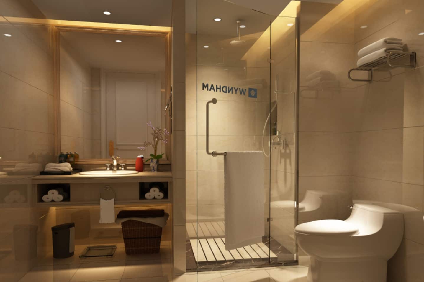 Guest room at the Wyndham Hainan Clearwater Bay Resort in Lingshui, Other than US/Canada