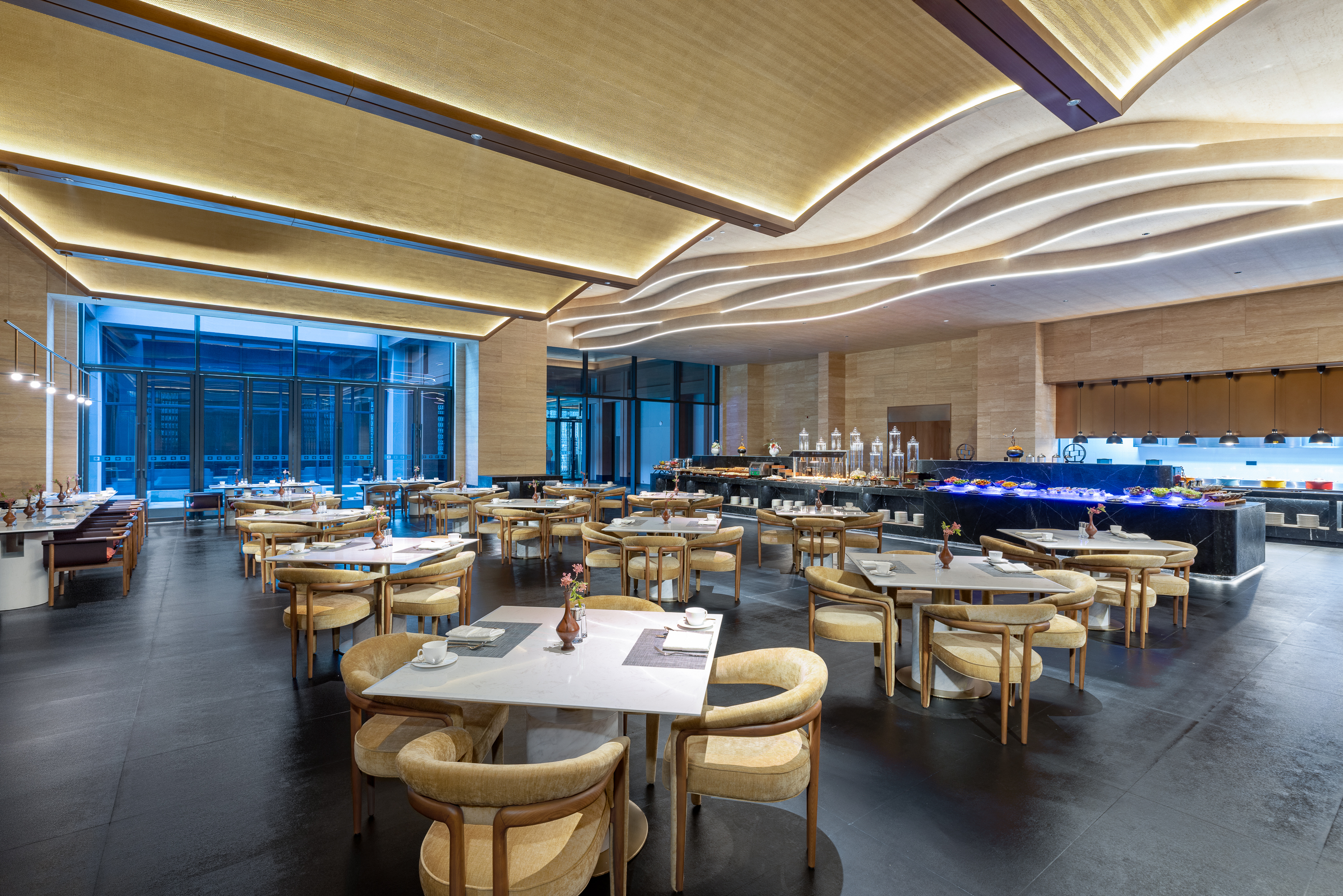 Wyndham Lishui Liandu Resort restaurant in Lishui, Other than US/Canada