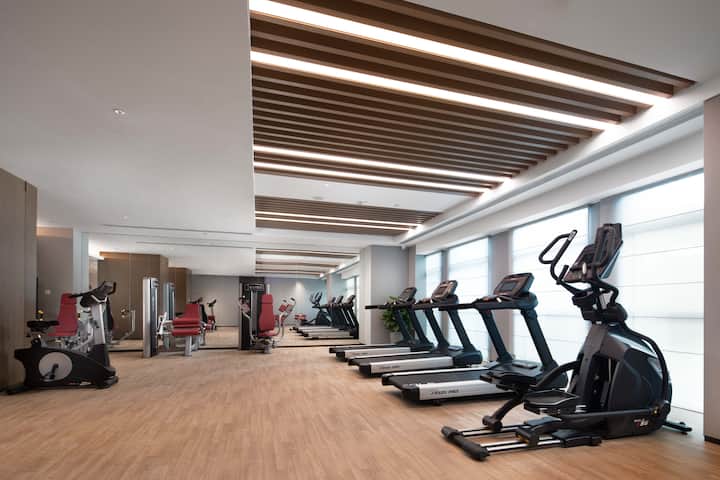 Fitness room at Wyndham Changzhou Liyang in Liyang, Other than US/Canada