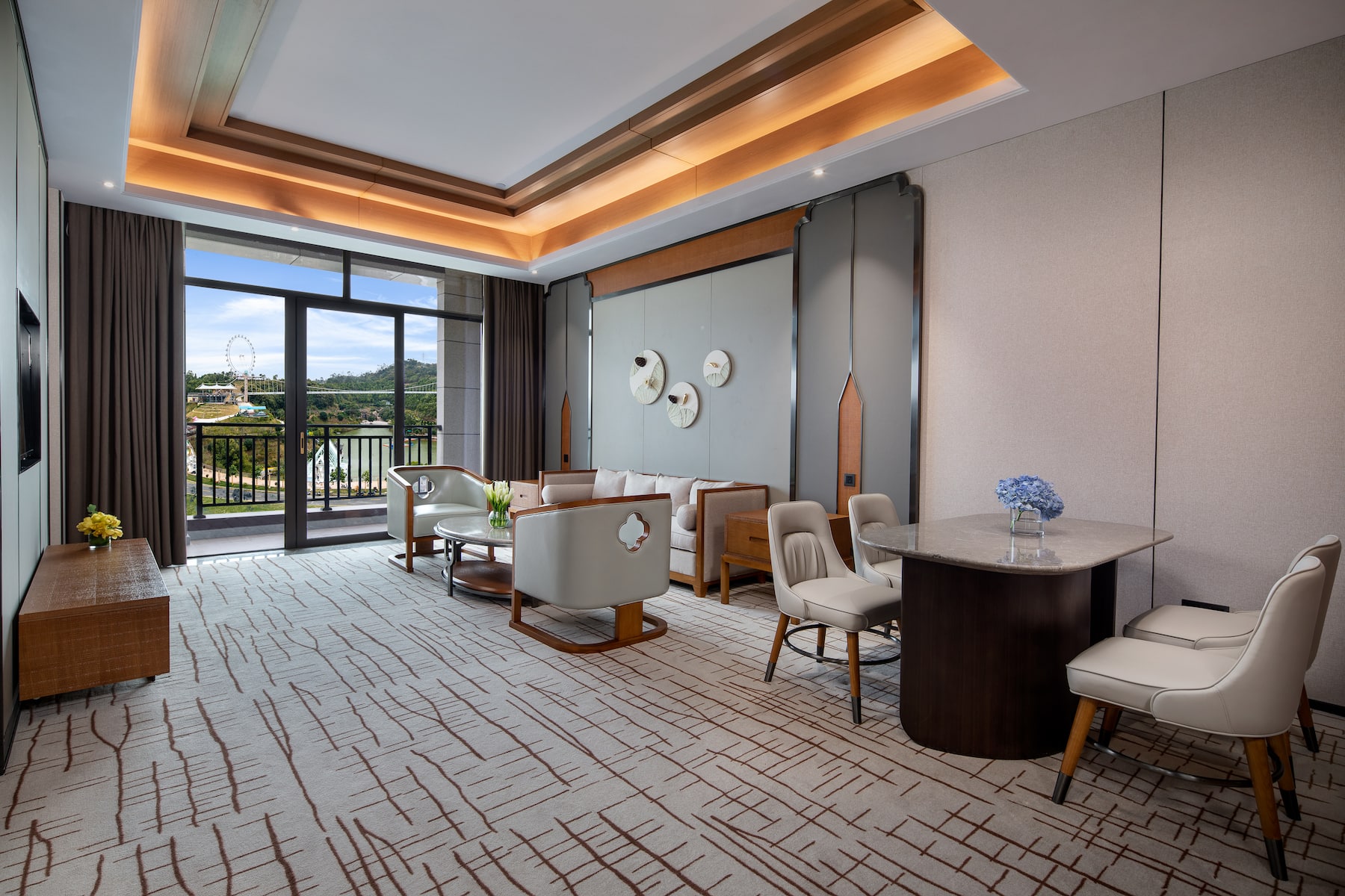 Wyndham Xinyi Lotus Lake presidential suite in Maoming, Other than US/Canada