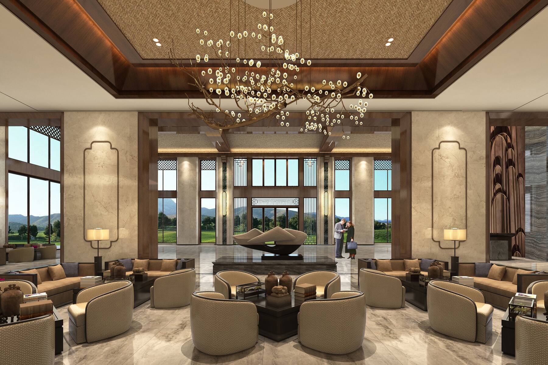 Bar feature at Wyndham Xinyi Lotus Lake in Maoming, Other than US/Canada