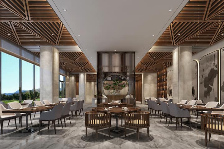 Wyndham Xinyi Lotus Lake restaurant in Maoming, Other than US/Canada