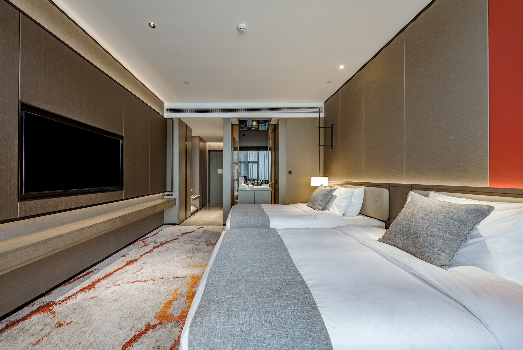 Guest room at the Wyndham Nanning Binyang in Nanning, Other than US/Canada