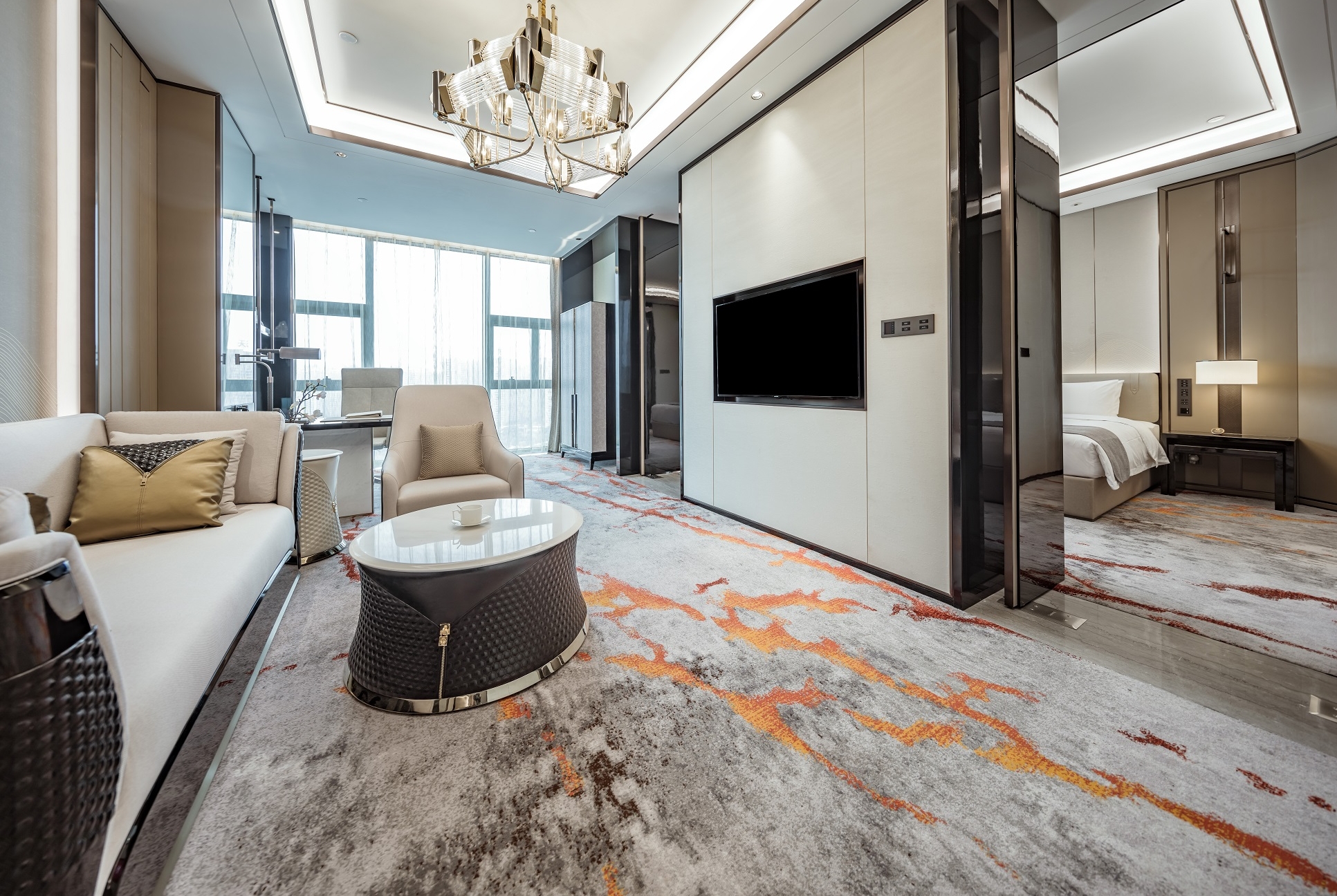 Guest room at the Wyndham Nanning Binyang in Nanning, Other than US/Canada