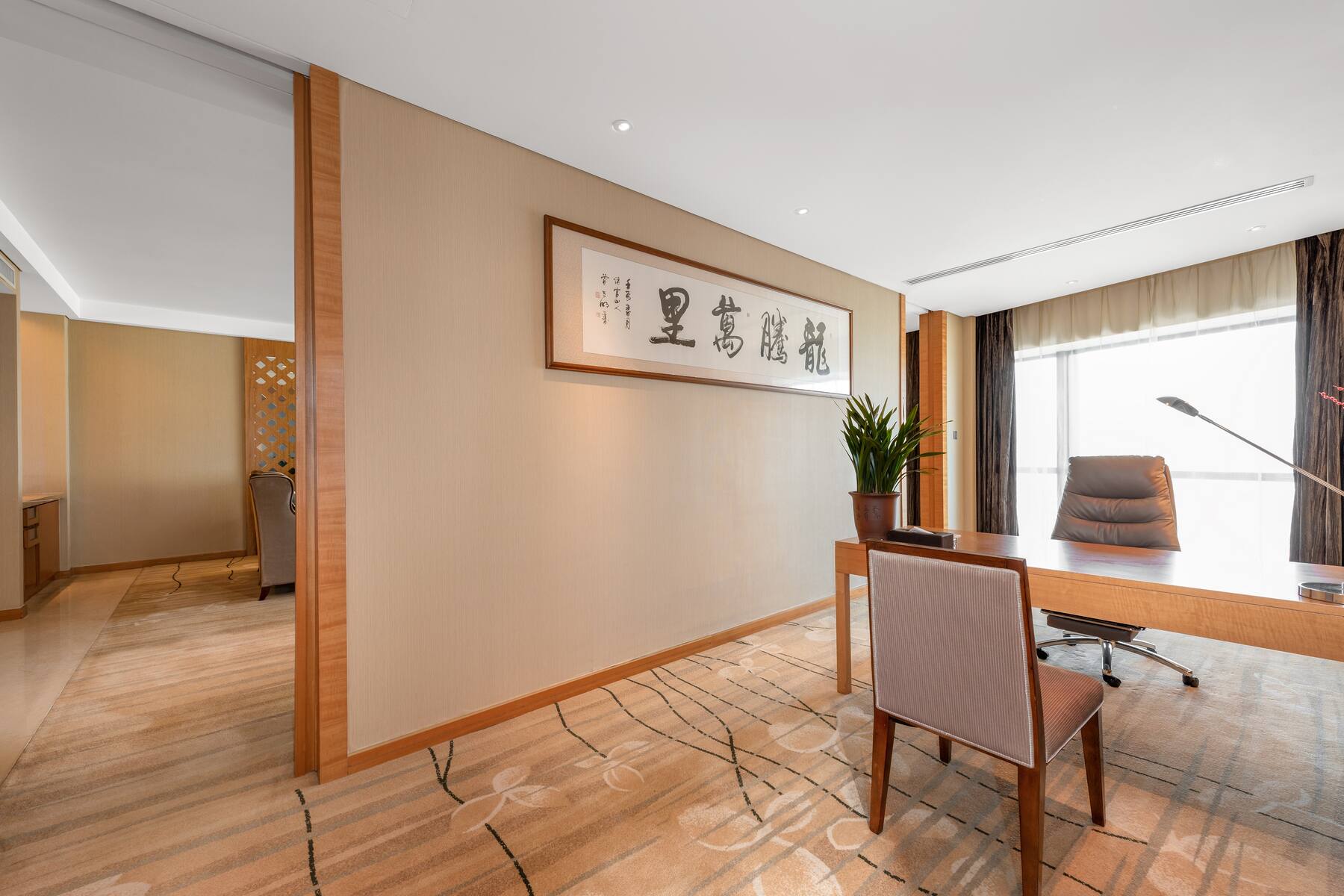 Guest room at the Wyndham Putian Downtown in Putian, Other than US/Canada