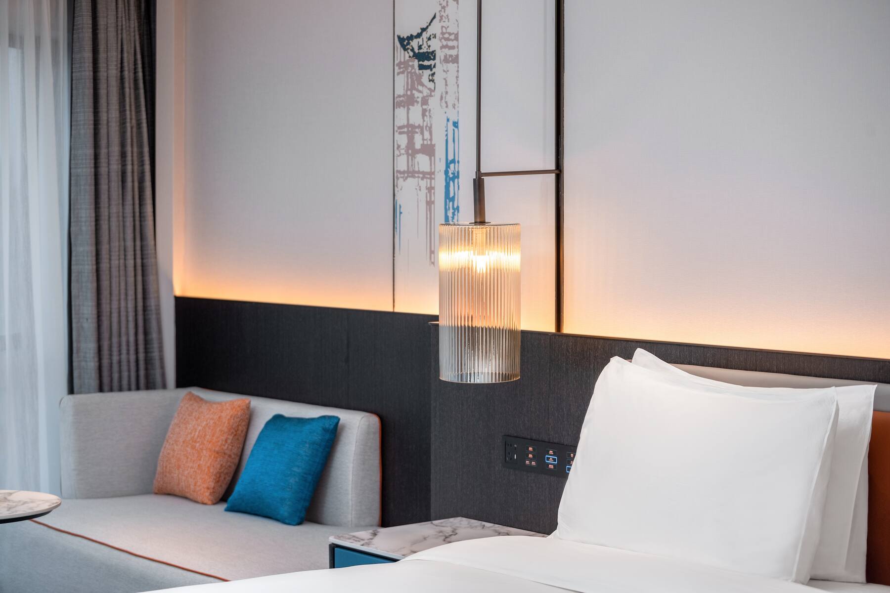Guest room at the Wyndham Putian Downtown in Putian, Other than US/Canada