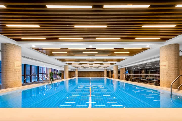 Pool at the Wyndham Putian Downtown in Putian, Other than US/Canada