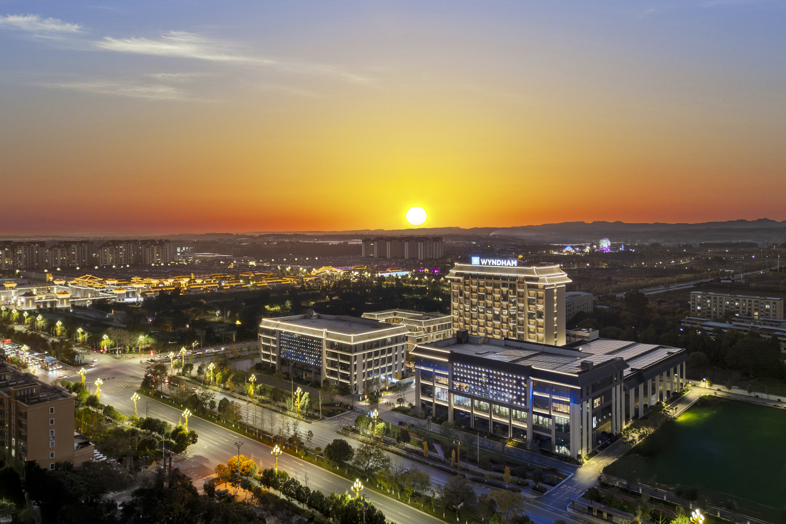 Exterior of Wyndham Qujing Luliang hotel in Qujing, Other than US/Canada