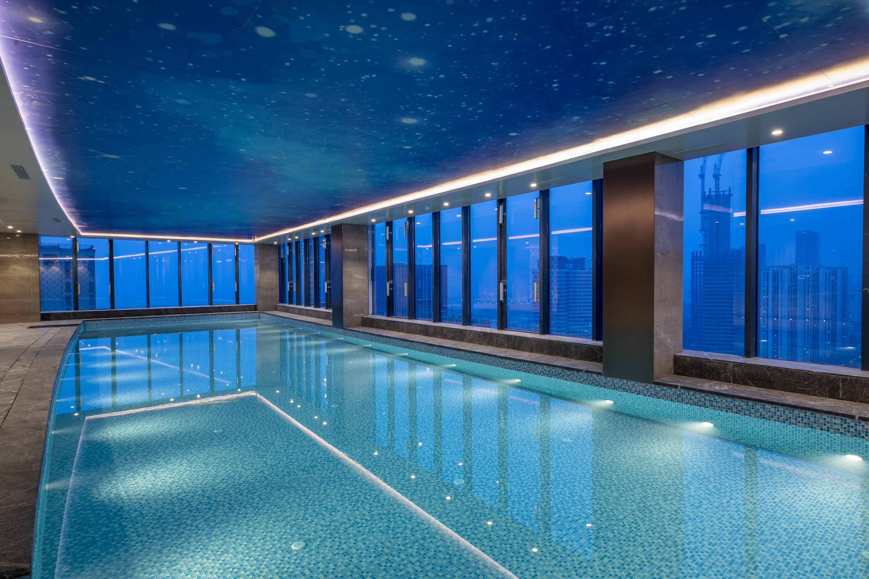 Pool at the Wyndham Rizhao Downtown in Rizhao, Other than US/Canada