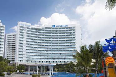 Exterior of Wyndham Sanya Bay hotel in Sanya, Other than US/Canada
