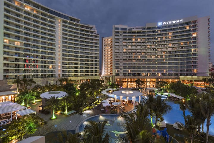 Exterior of Wyndham Sanya Bay hotel in Sanya, Other than US/Canada