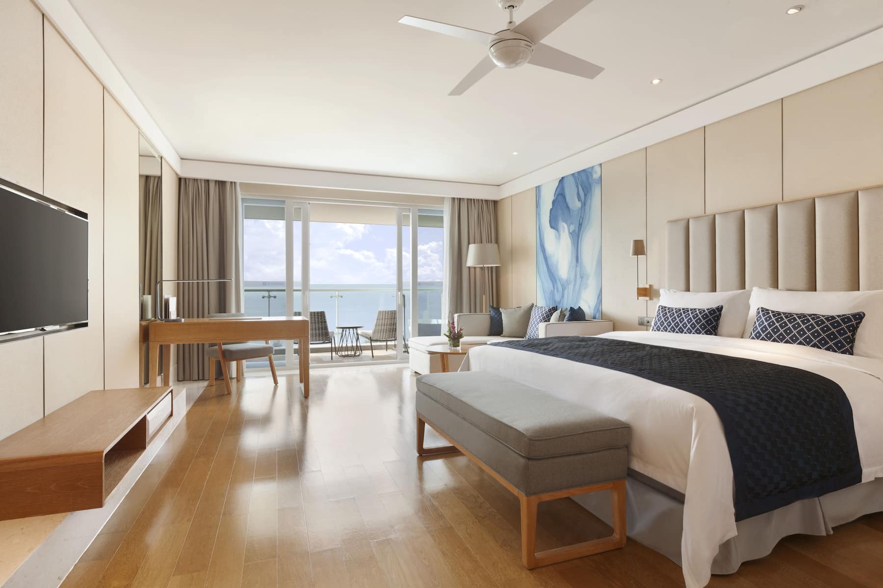 Guest room at the Wyndham Sanya Bay in Sanya, Other than US/Canada
