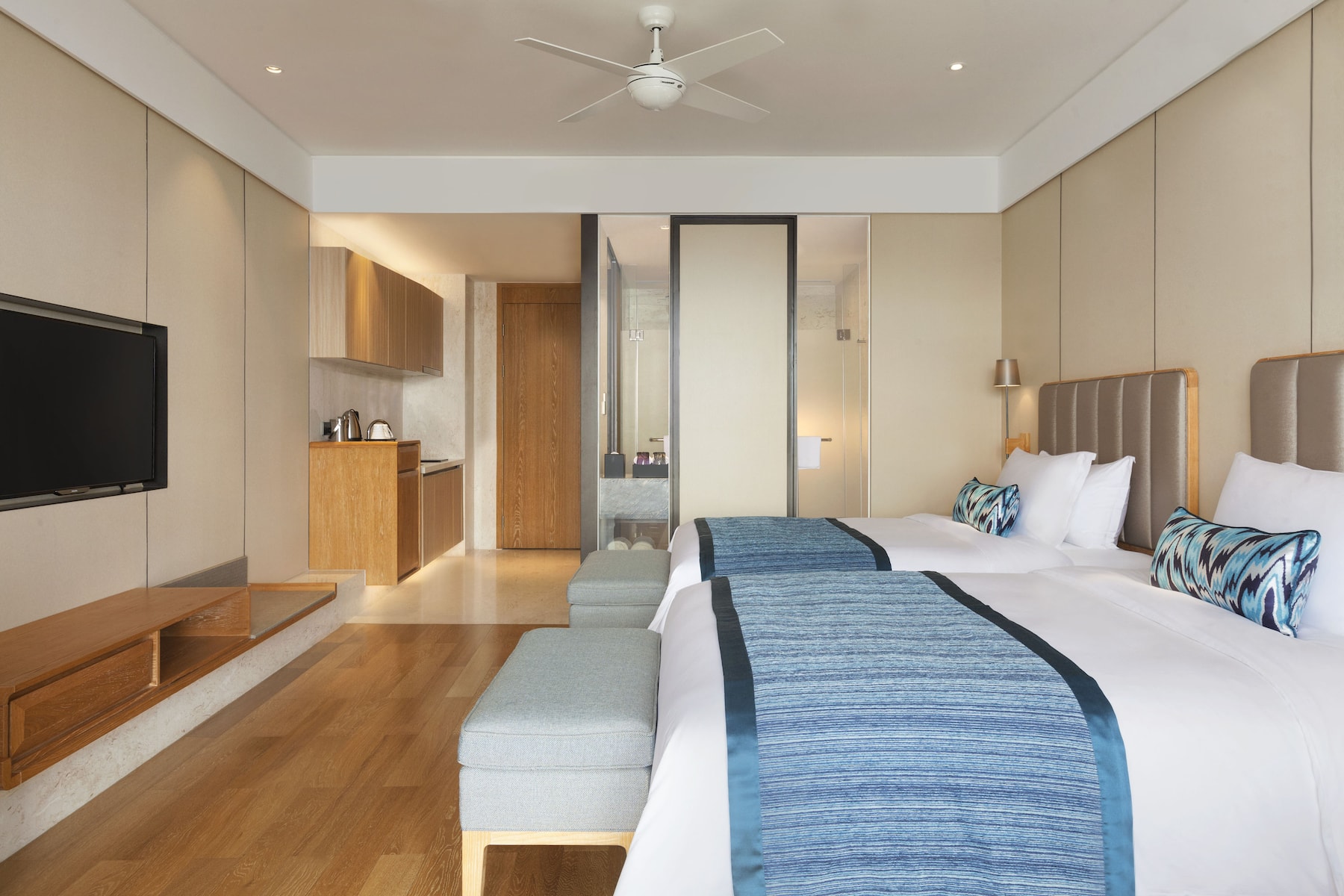 Guest room at the Wyndham Sanya Bay in Sanya, Other than US/Canada
