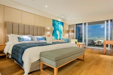 Guest room at the Wyndham Sanya Bay in Sanya, Other than US/Canada