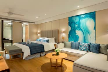 Guest room at the Wyndham Sanya Bay in Sanya, Other than US/Canada