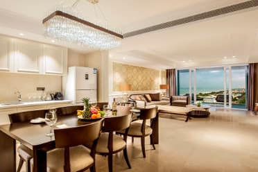 Guest room at the Wyndham Sanya Bay in Sanya, Other than US/Canada