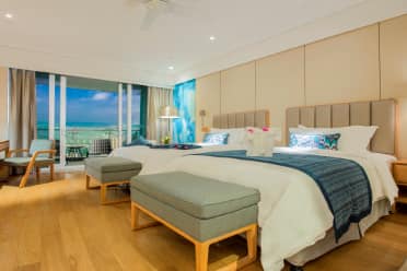 Guest room at the Wyndham Sanya Bay in Sanya, Other than US/Canada