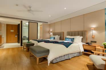 Guest room at the Wyndham Sanya Bay in Sanya, Other than US/Canada