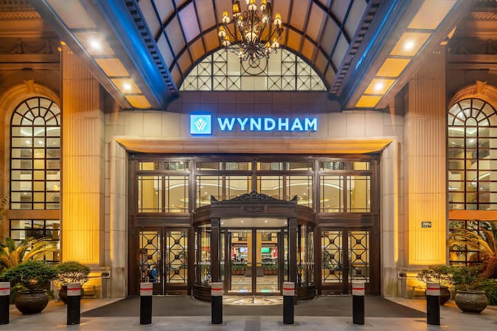 Exterior of Wyndham Shanghai Hongqiao hotel in Shanghai, Other than US/Canada