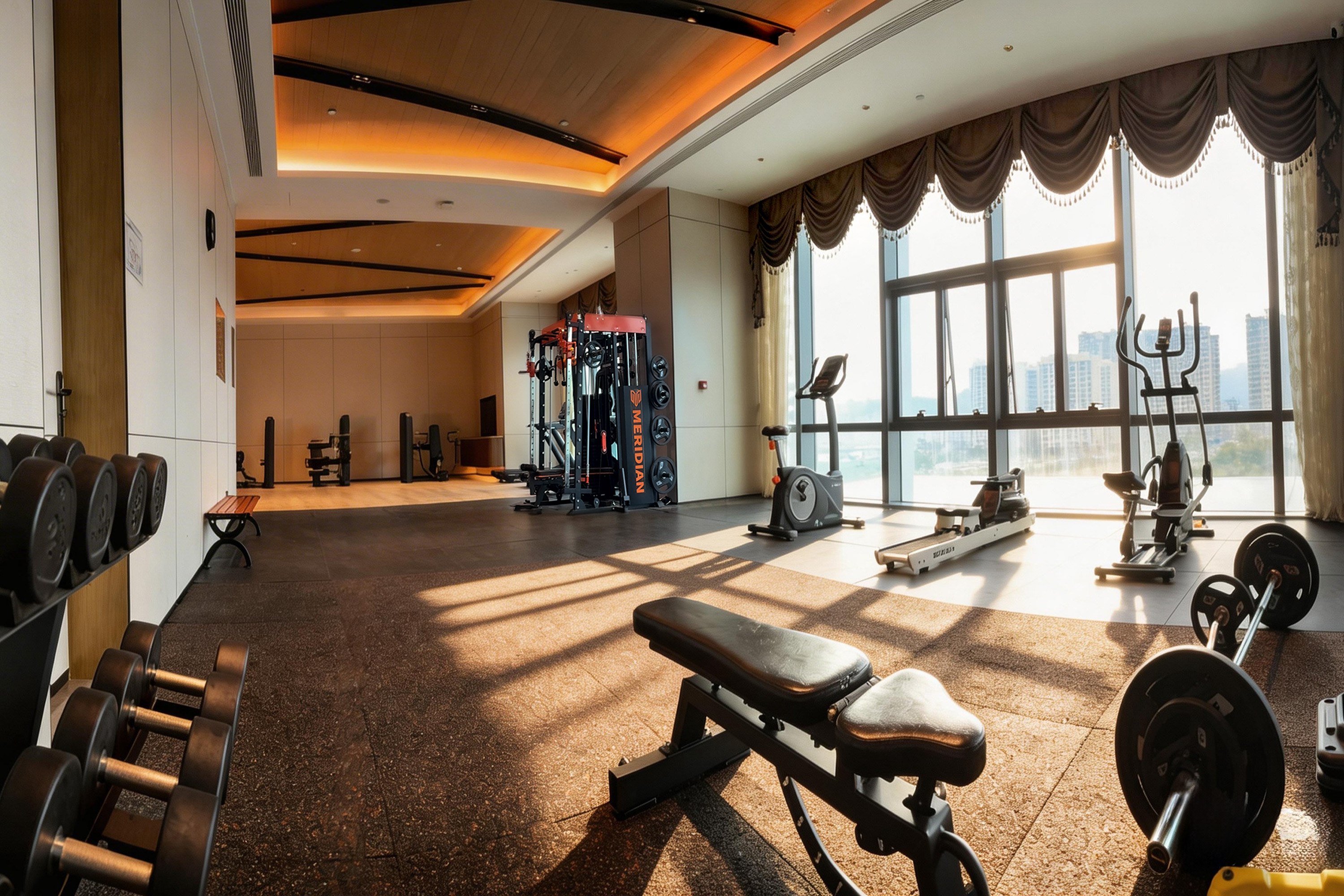 Fitness room at Wyndham Shanwei Haifeng in Shanwei, Other than US/Canada