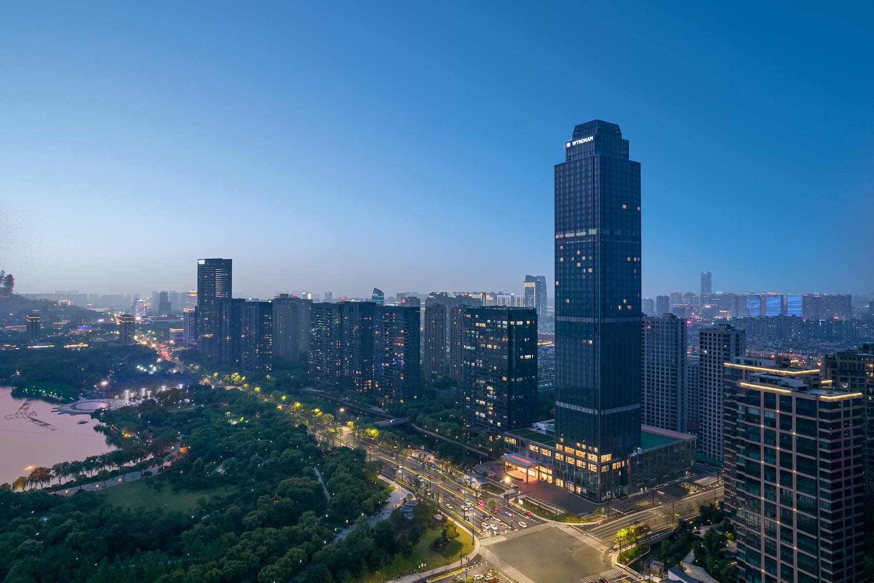 Front Exterior Image of Wyndham Shaoxing Keqiao hotel in Shaoxing, Other than US/Canada
