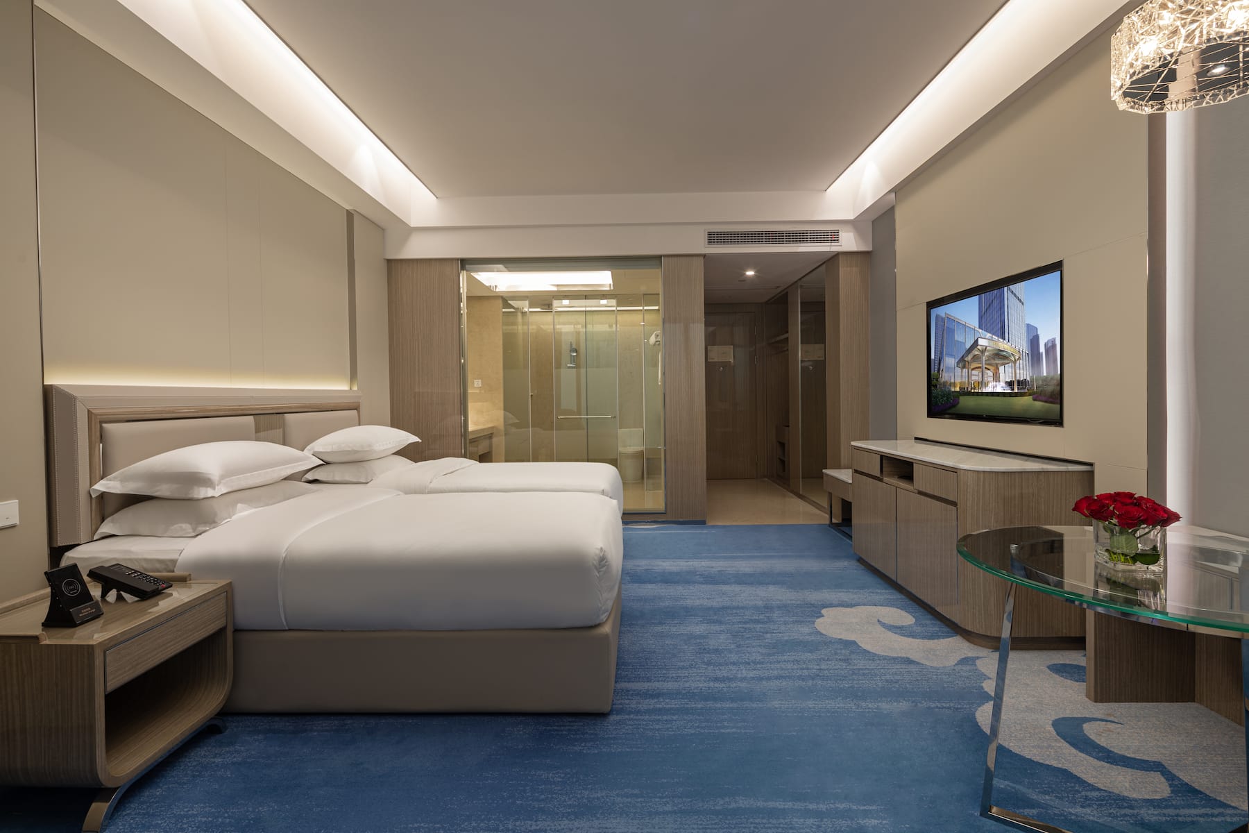 Guest room at the Wyndham Shaoxing Keqiao in Shaoxing, Other than US/Canada